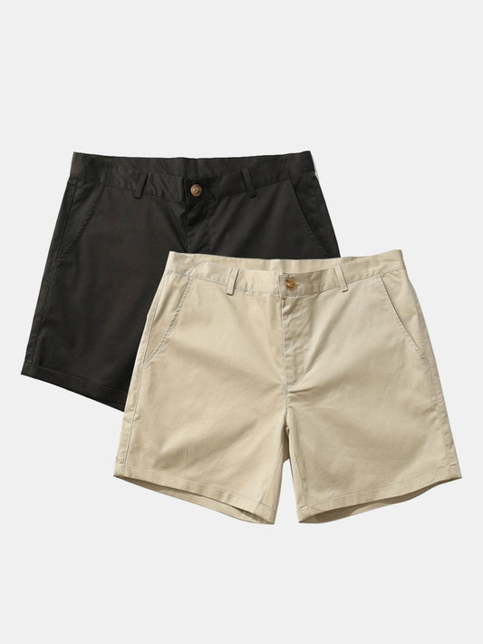 2 Pieces 3" Chino Shorts