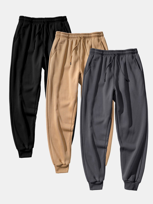 3 Pieces Basic Jogger Pants