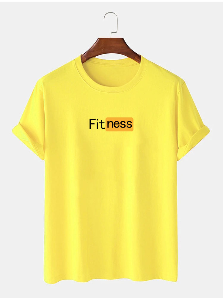 Fitness Print T-Shirt