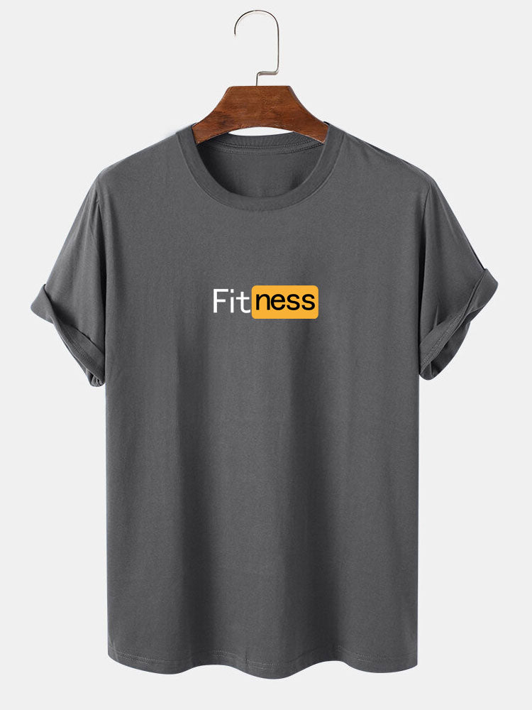 Fitness Print T-Shirt