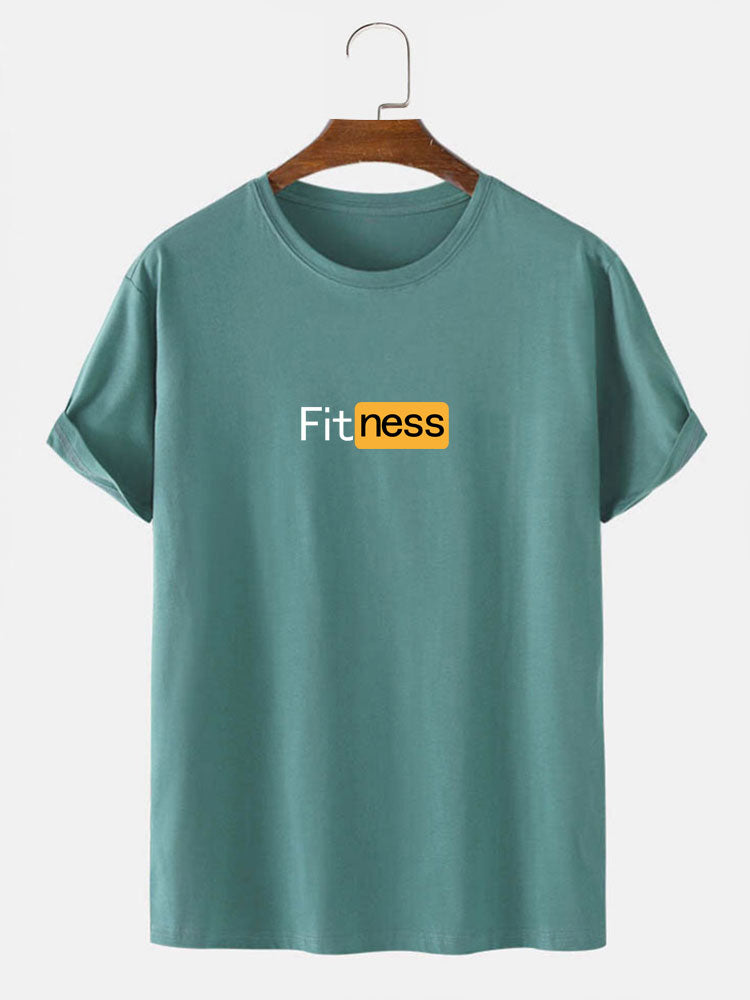 Fitness Print T-Shirt