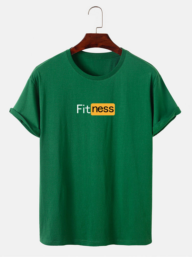 Fitness Print T-Shirt