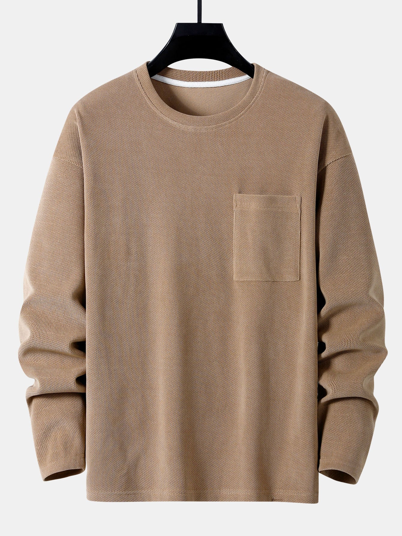 Long Sleeve Relax Fit Corduroy T-Shirt