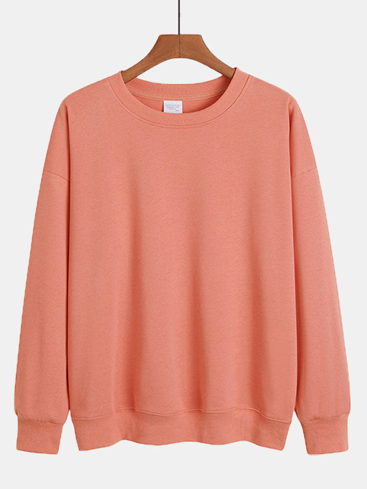 Basic multicolor cotton sweatshirts