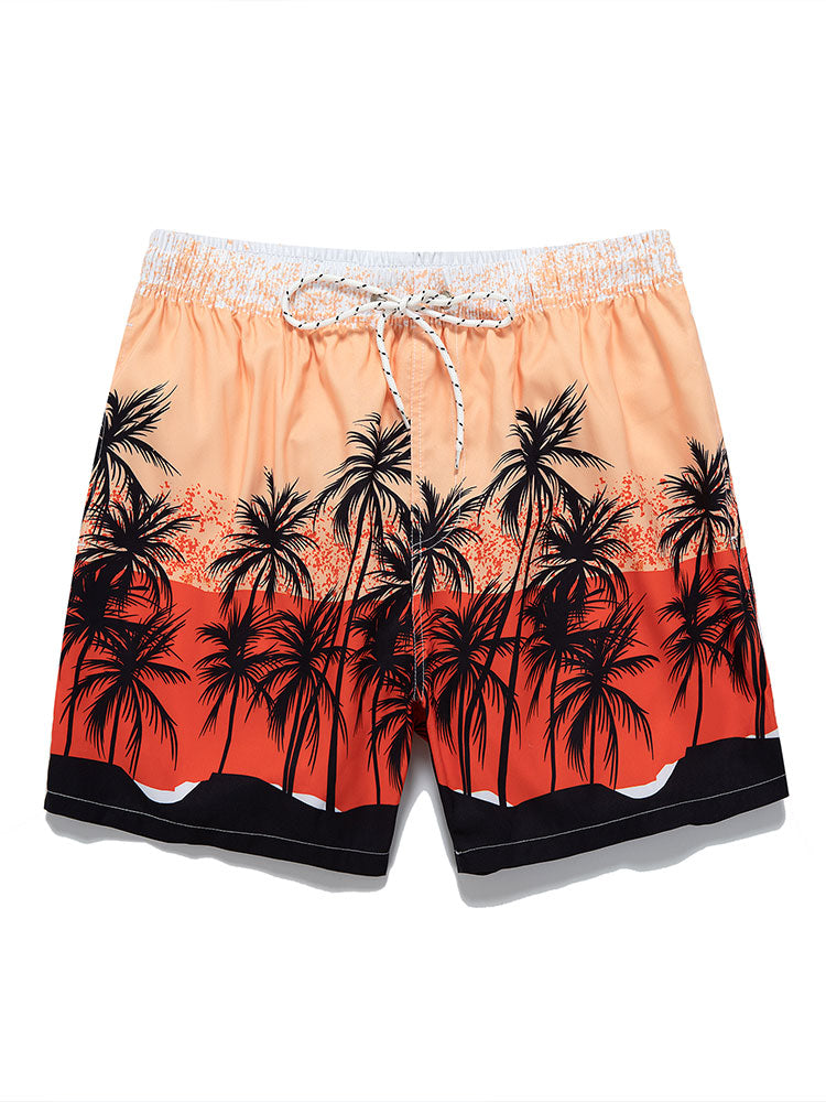 Tropical Print Swim Shorts