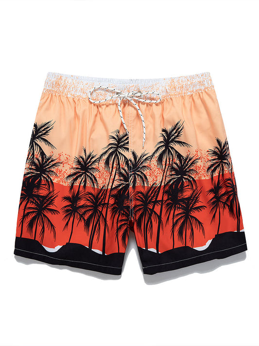 Tropical Print Swim Shorts