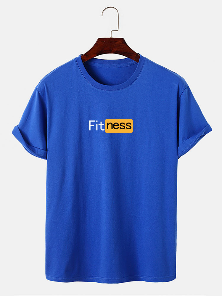 Fitness Print T-Shirt