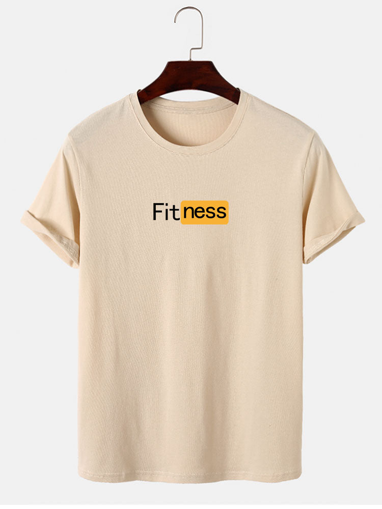 Fitness Print T-Shirt