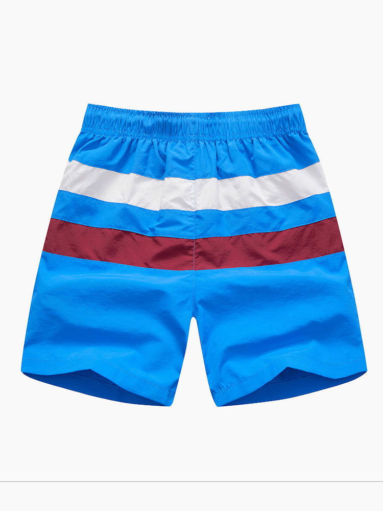 Short De Bain Épissé Colorblock Homme