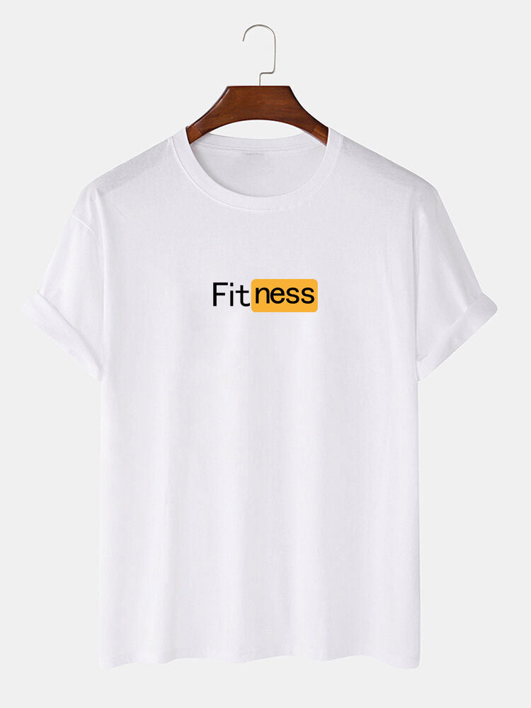 Fitness Print T-Shirt