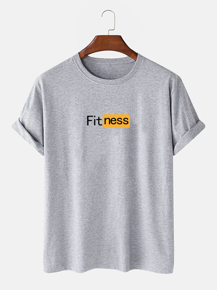 Fitness Print T-Shirt