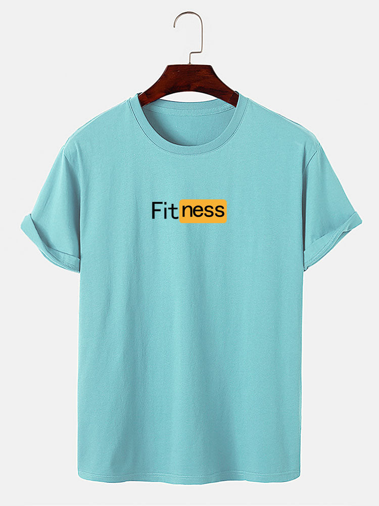 Fitness Print T-Shirt