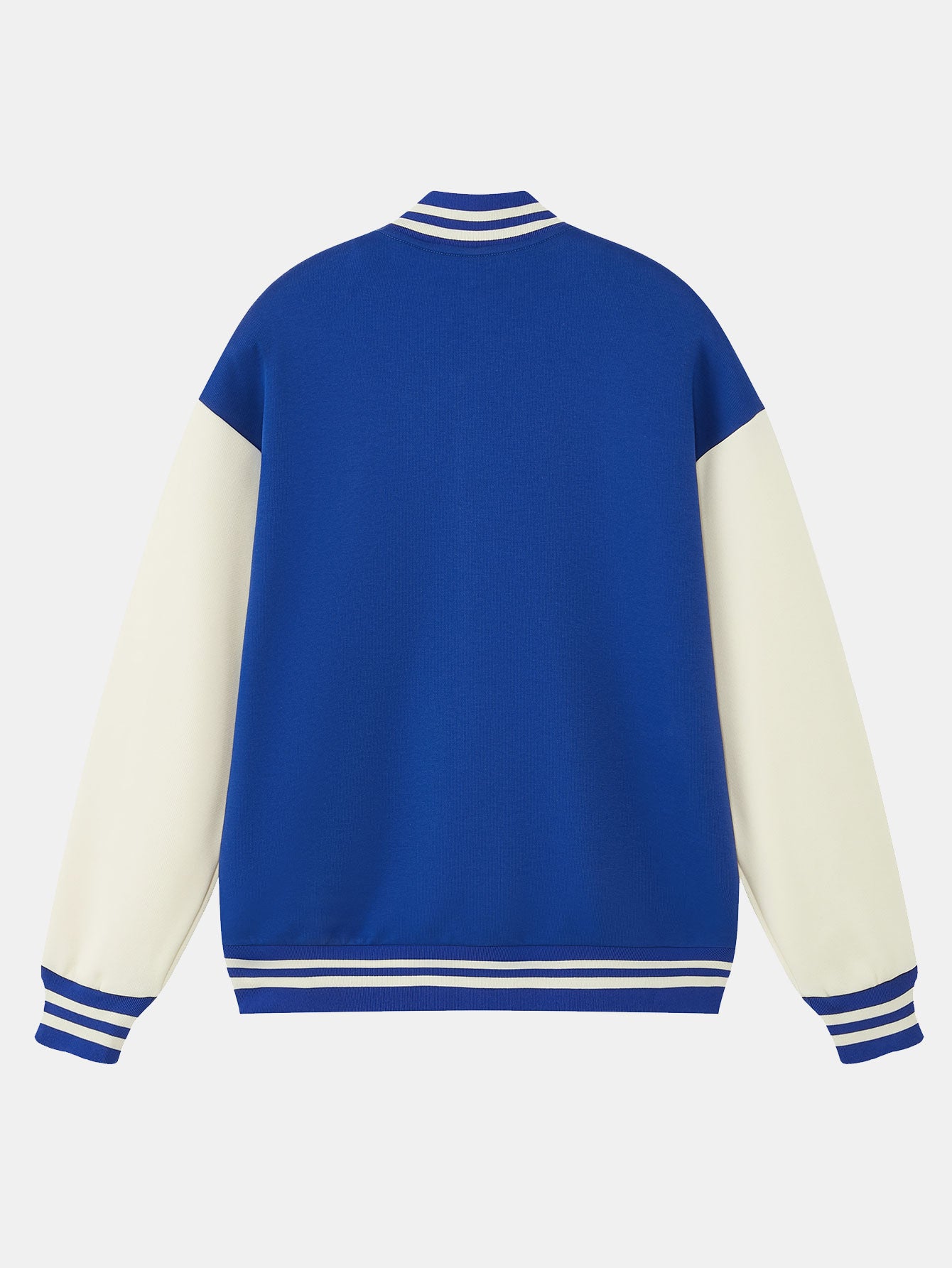 Veste Preppy contrastée en jersey