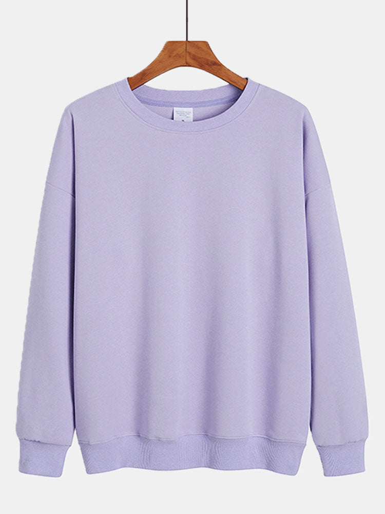 Basic multicolor cotton sweatshirts