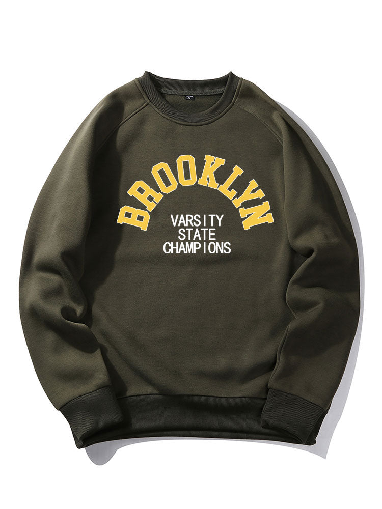 Sweat-shirt à imprimé universitaire Brooklyn