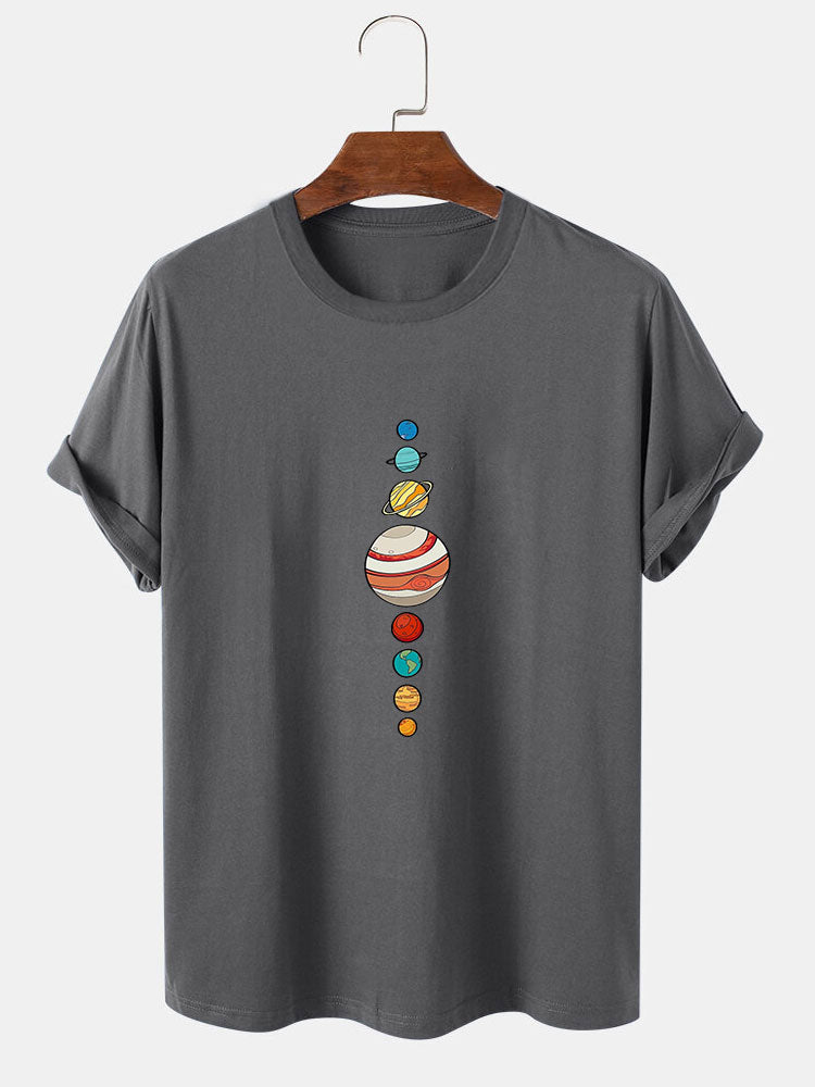 Planet Painting Print T-Shirt