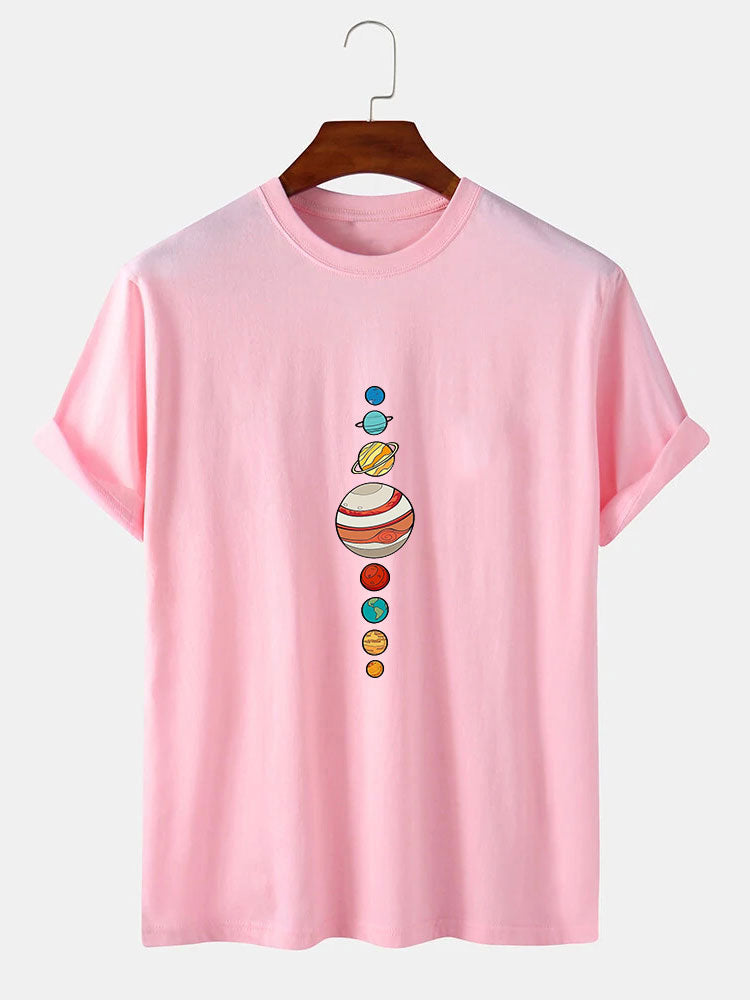 Planet Painting Print T-Shirt