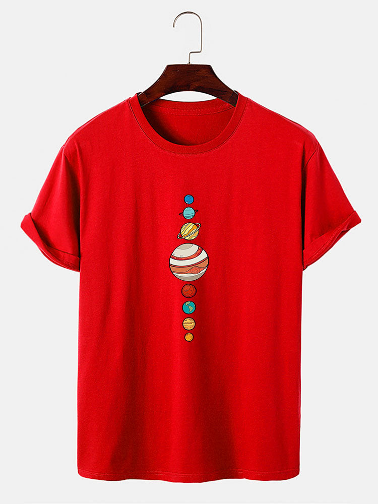 Planet Painting Print T-Shirt