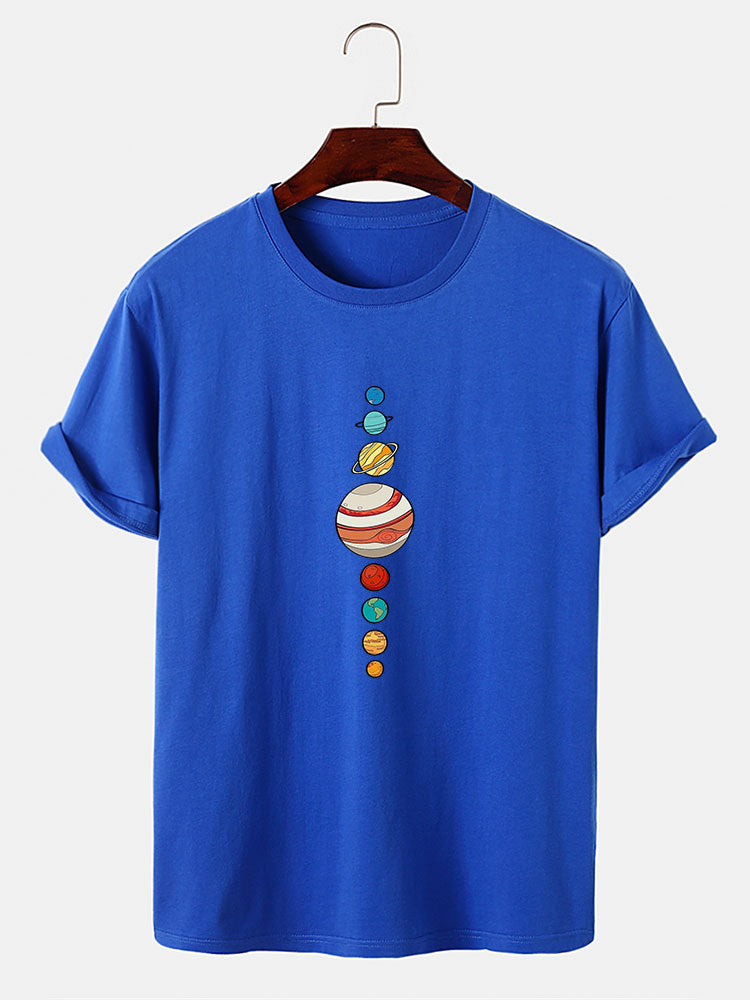 Planet Painting Print T-Shirt