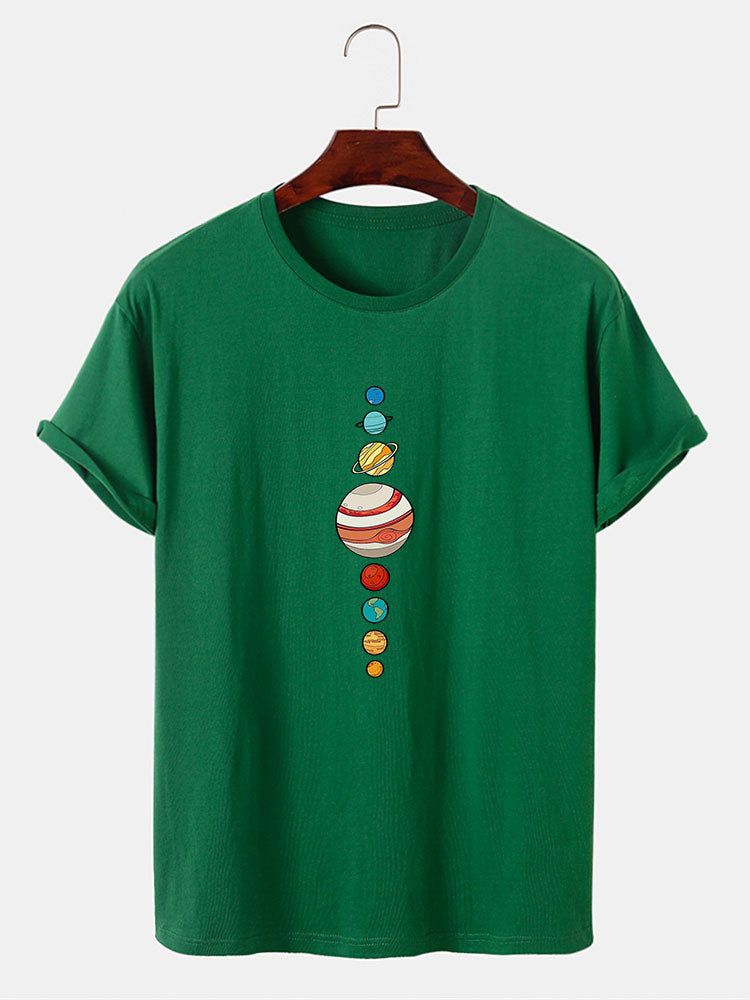 Planet Painting Print T-Shirt