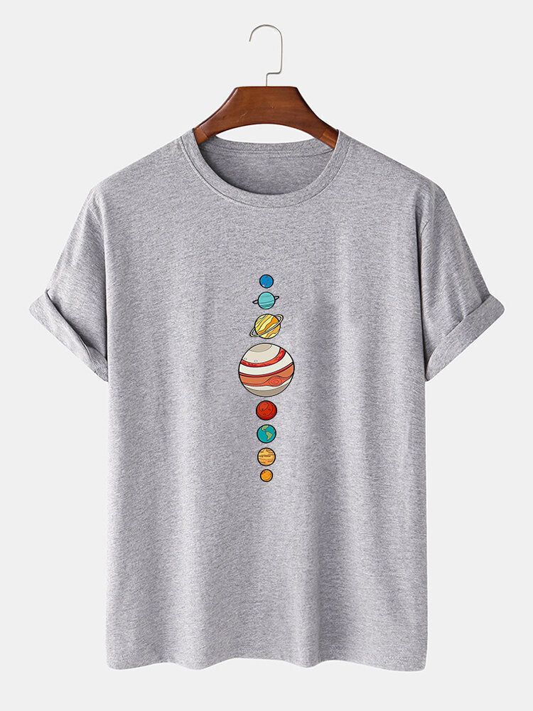 Planet Painting Print T-Shirt