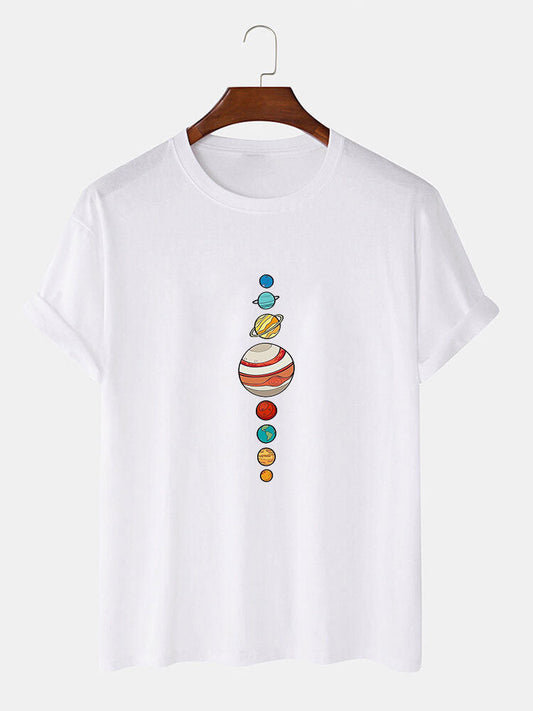 Planet Painting Print T-Shirt