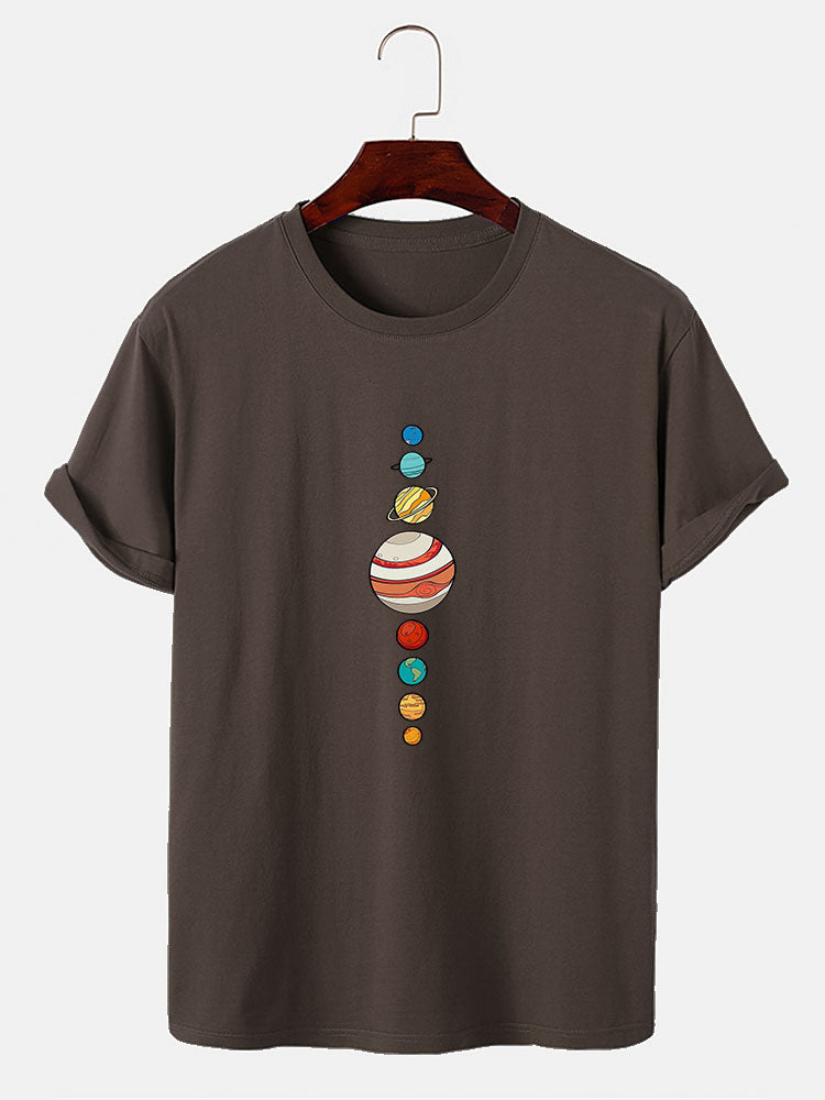 Planet Painting Print T-Shirt