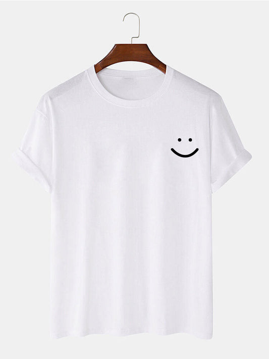 Smiley Graphic Print T-Shirt