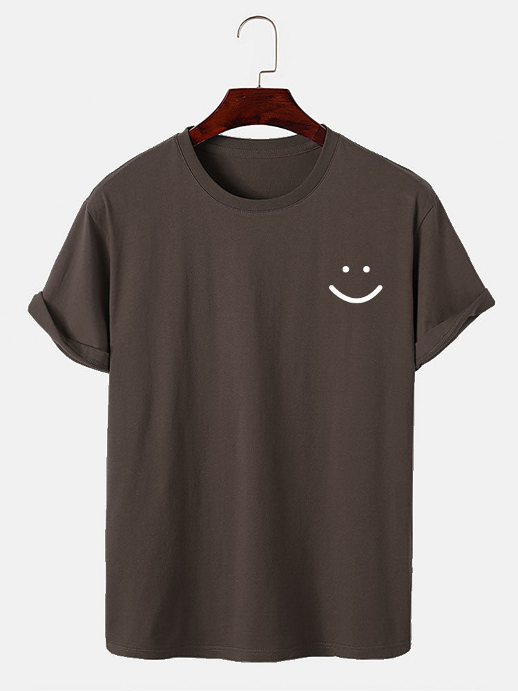 Smiley Graphic Print T-Shirt