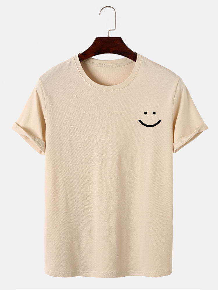 Smiley Graphic Print T-Shirt