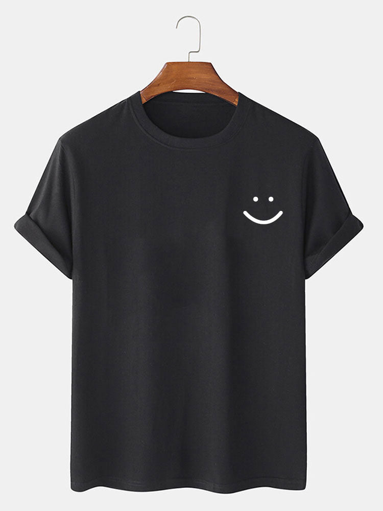 Smiley Graphic Print T-Shirt