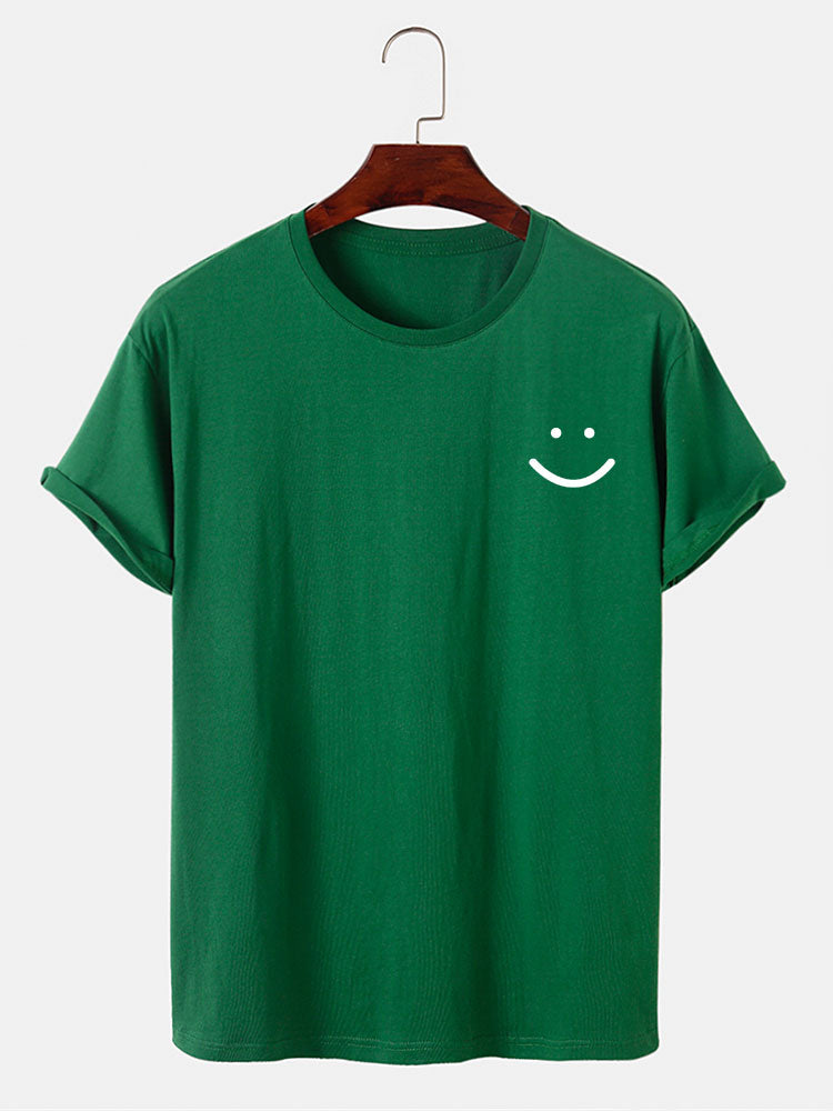 Smiley Graphic Print T-Shirt