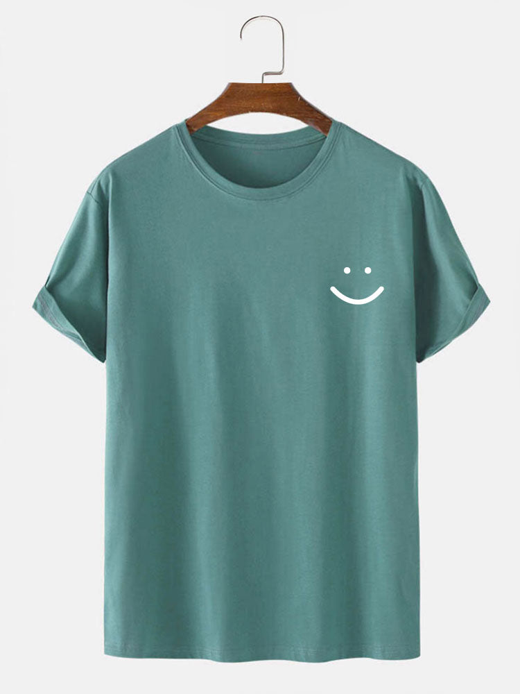 Smiley Graphic Print T-Shirt