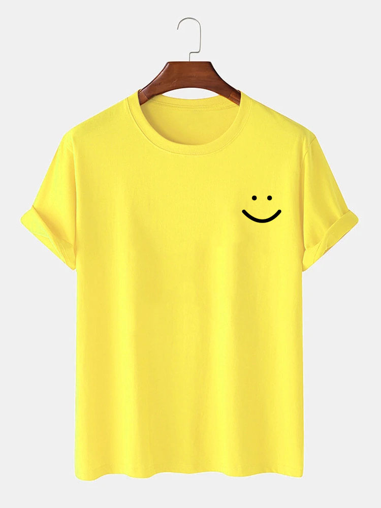 Smiley Graphic Print T-Shirt