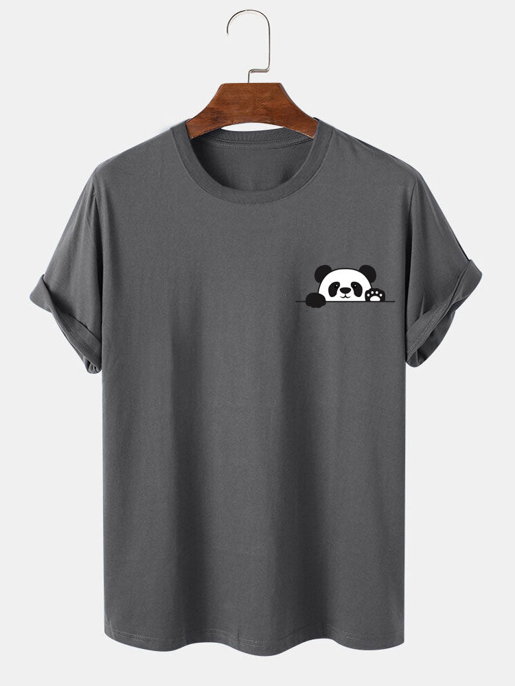 T-shirt imprimé panda mignon