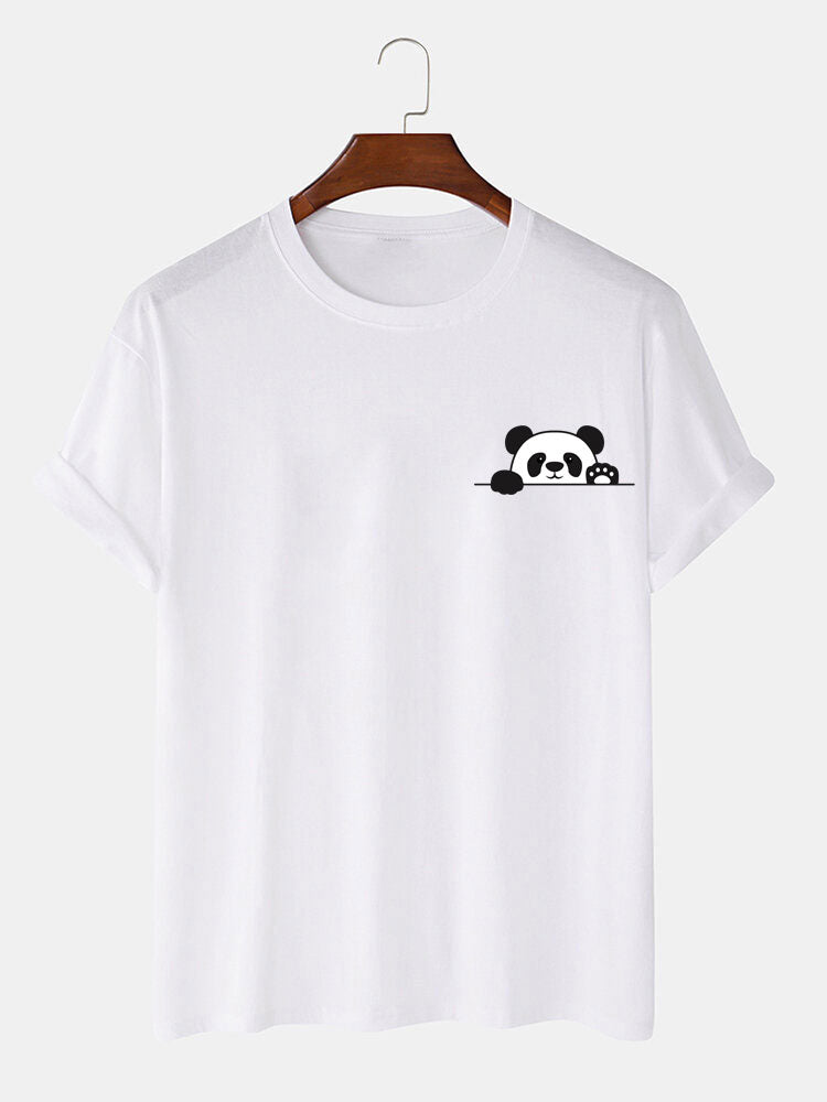 T-shirt imprimé panda mignon