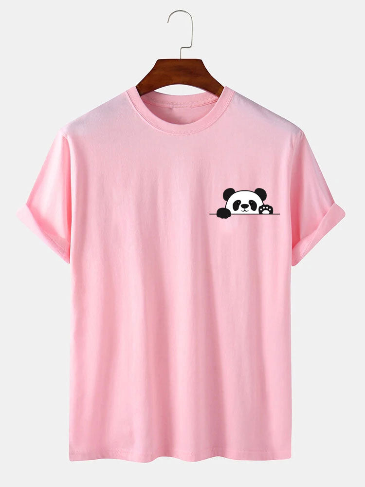 T-shirt imprimé panda mignon