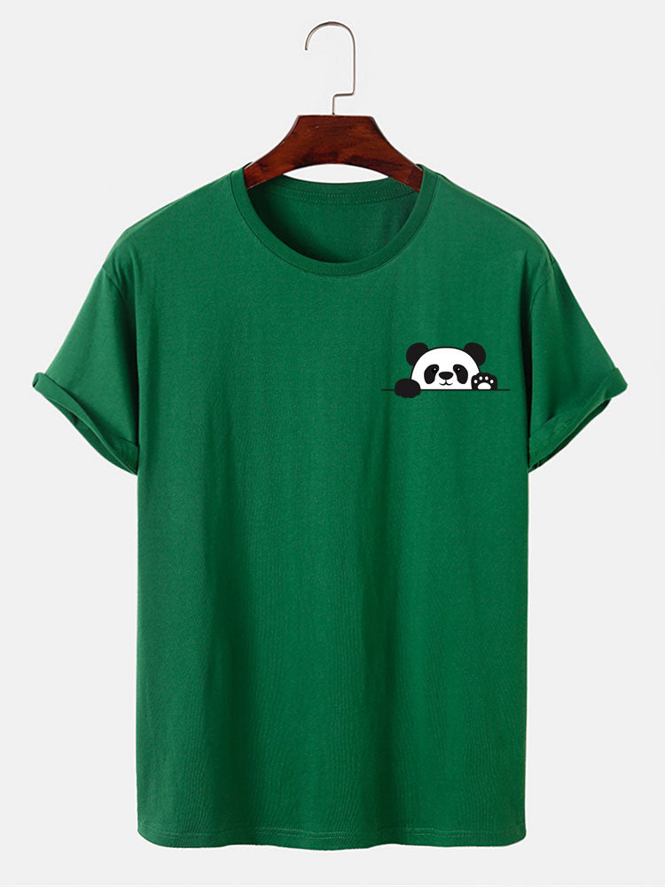 T-shirt imprimé panda mignon