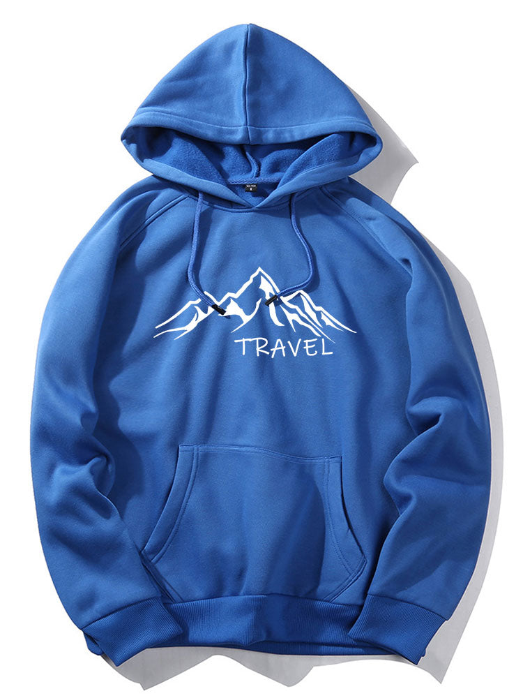 Sweats à capuche graphiques Travel&amp;Mountain