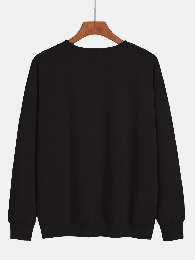 Basic multicolor cotton sweatshirts