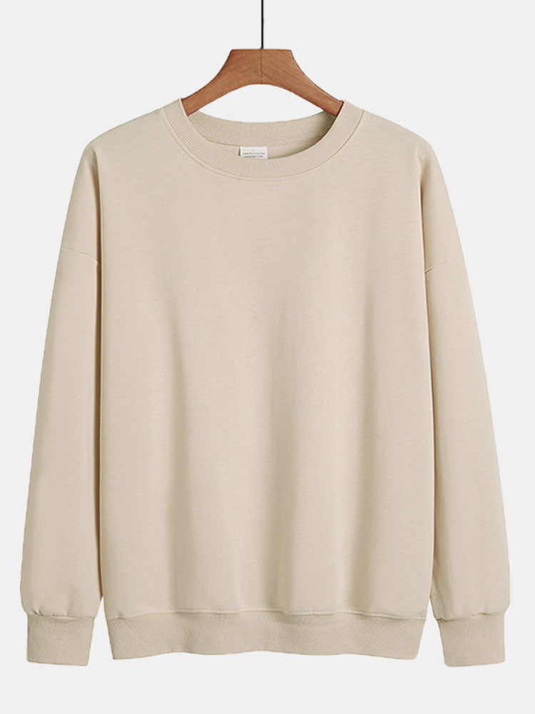 Basic multicolor cotton sweatshirts