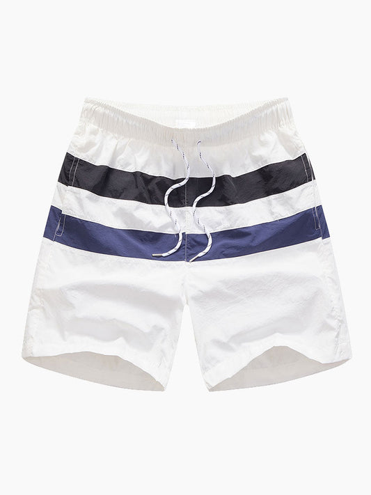 Short De Bain Épissé Colorblock Homme