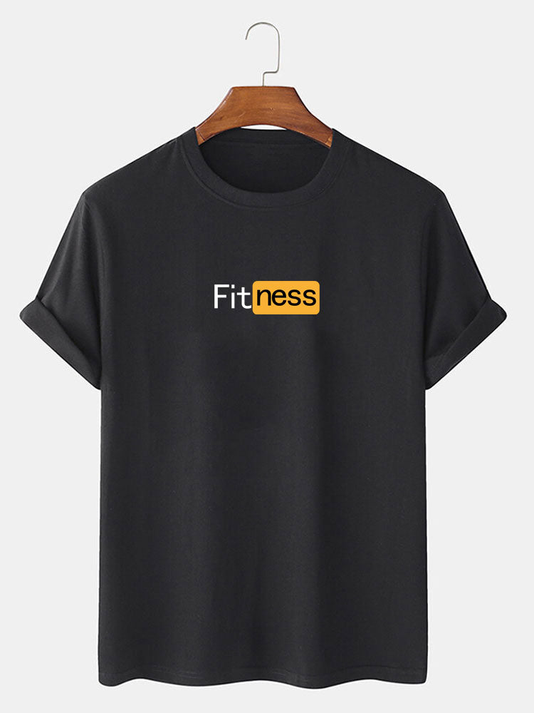 Fitness Print T-Shirt