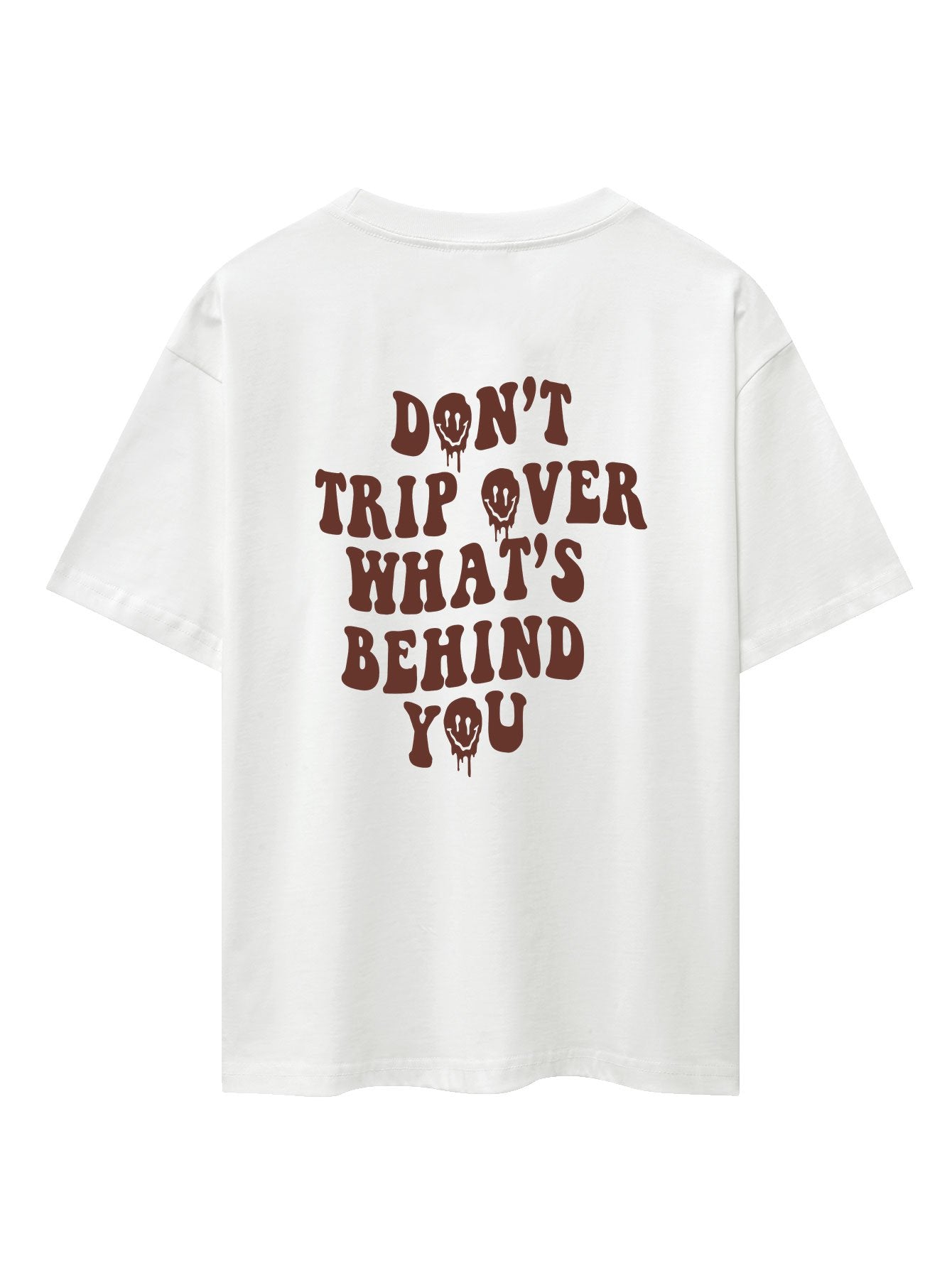 Slogan Back Print Oversize T-Shirt