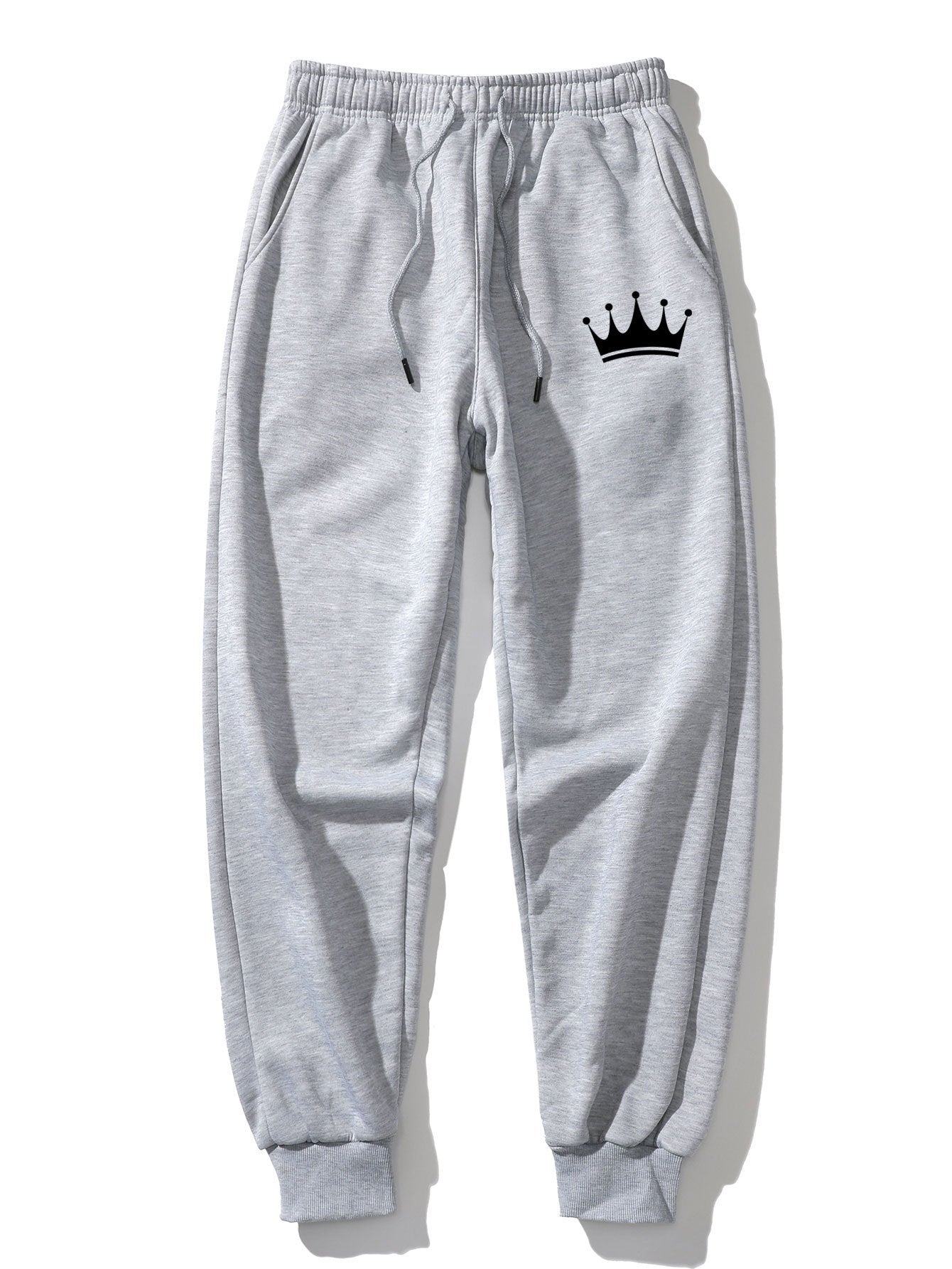 Crown Print Jogger Pants