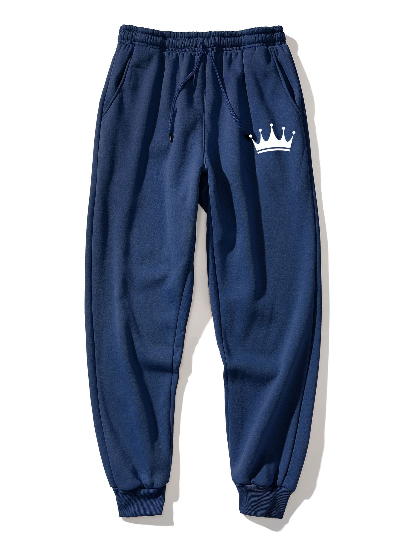 Crown Print Jogger Pants