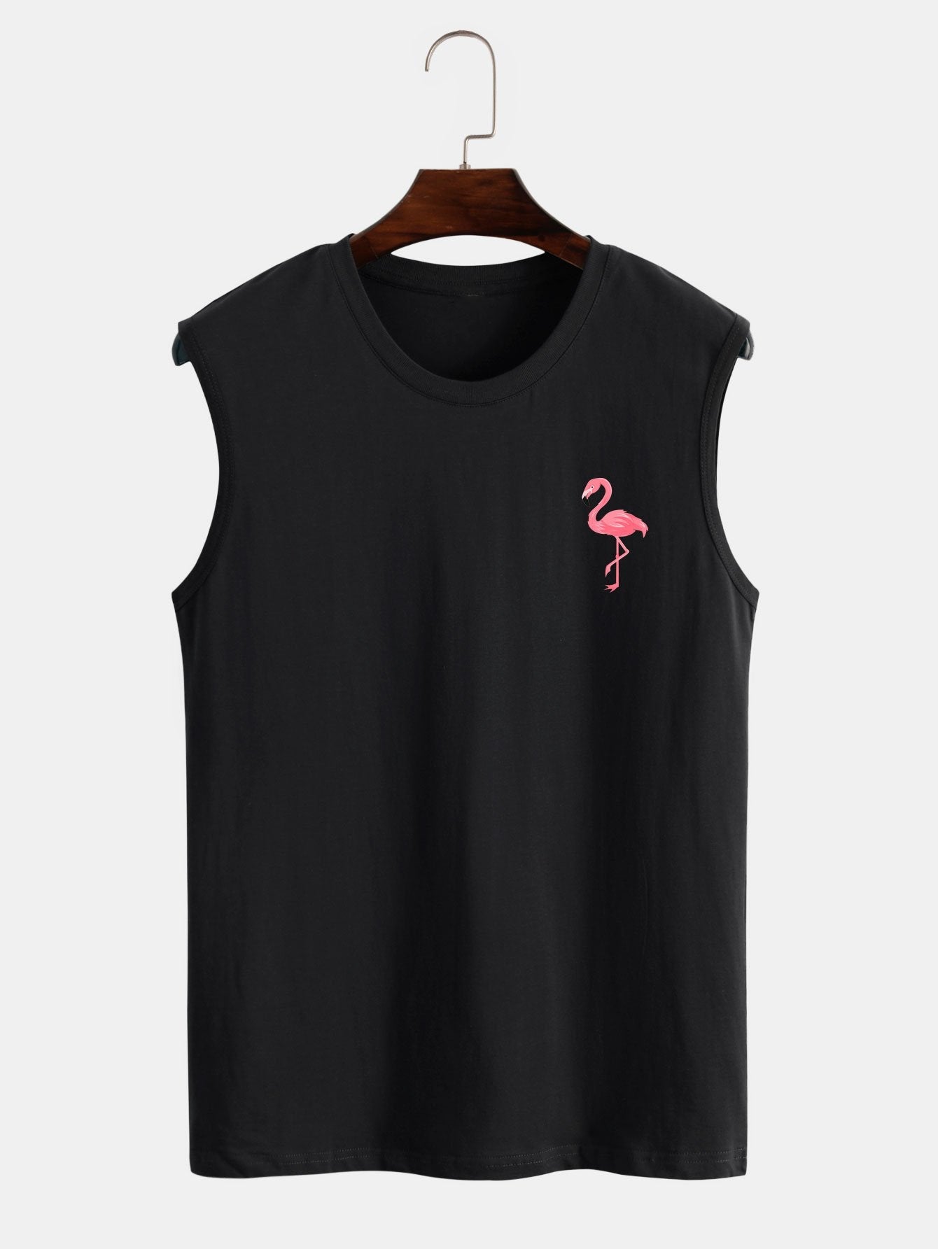 Flamingo Print Tank Top