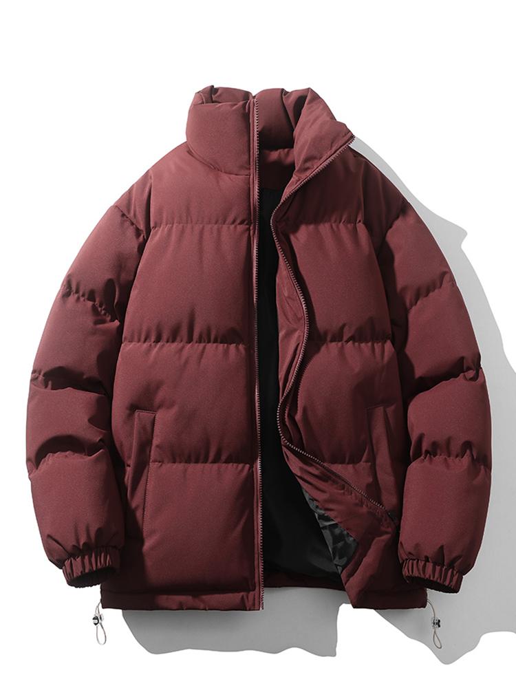 Funnel Neck Puffer Coat