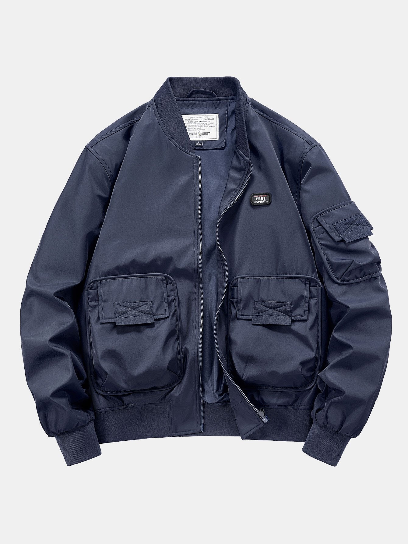 Blouson aviateur multi-poches