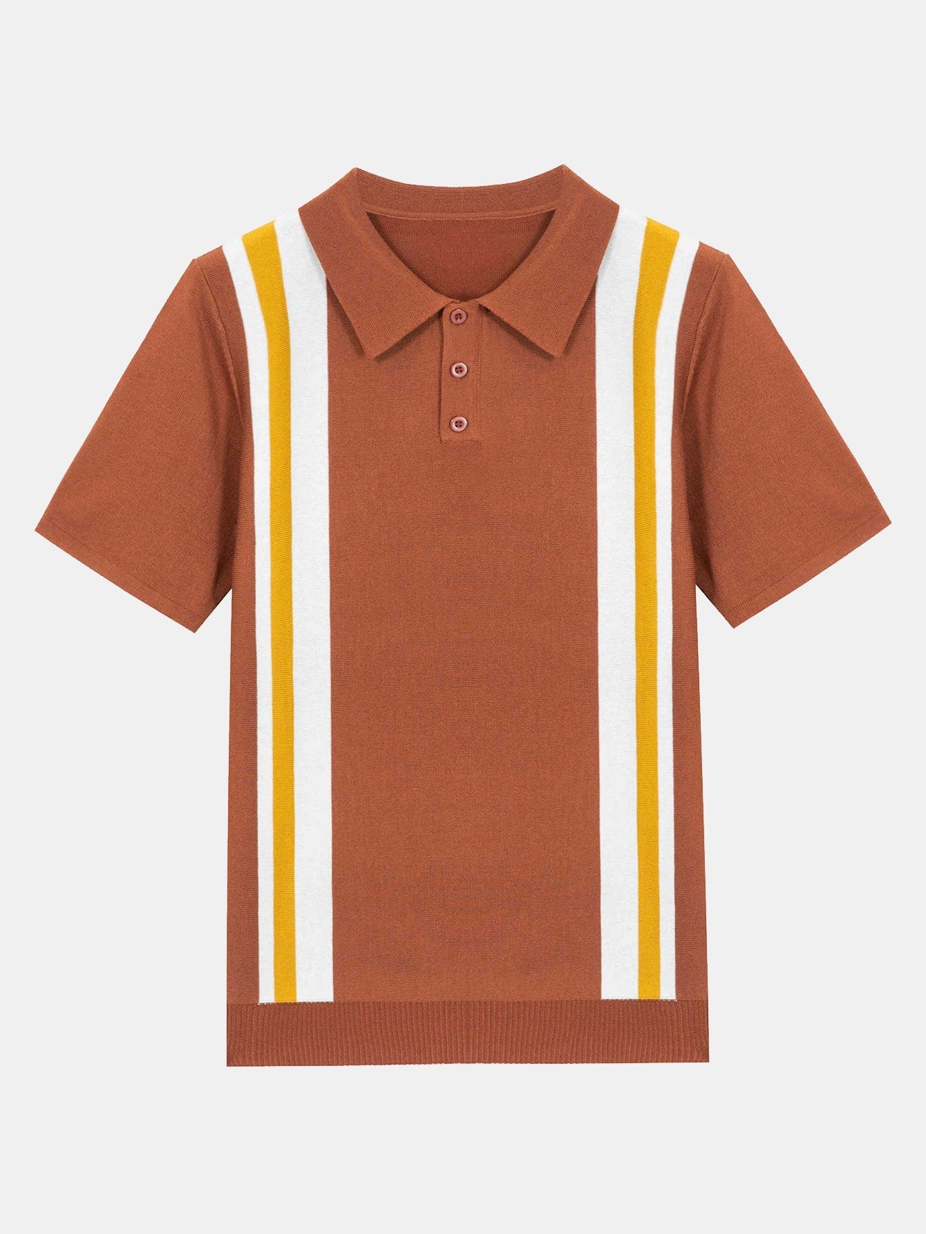 Polo pull rayé